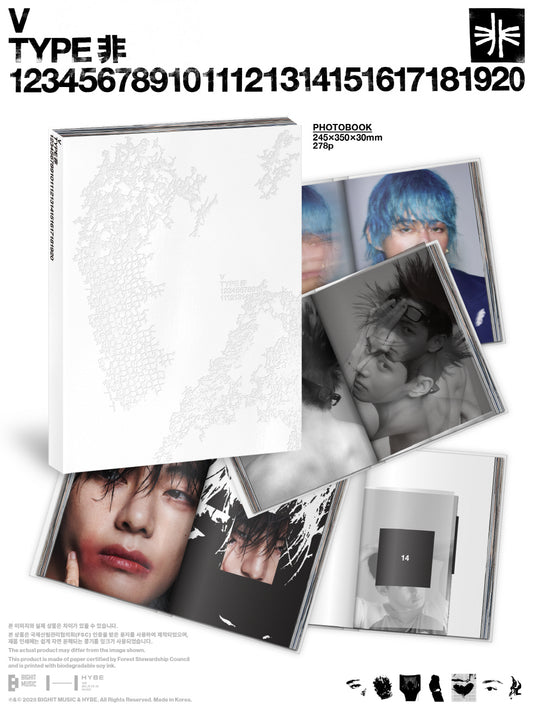 (PRE-ORDER 2026-01-19) V (BTS) - [TYPE 非] Photobook