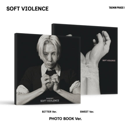 TAEMIN (SHINee) - [PHASE I : Soft Violence] Photobook Version (2 Versions)(🎁POB Option available)