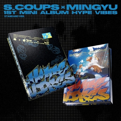 (PRE-ORDER 2025-09-29) S.COUPS x MINGYU (Seventeen) - 1st Mini Album [HYPE VIBES] Standard Version (2 Versions) Set
