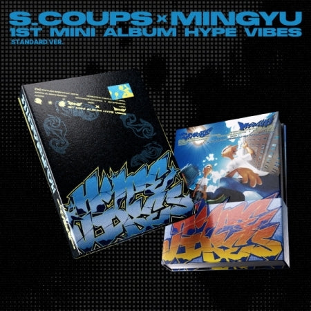 (PRE-ORDER 2025-09-29) S.COUPS x MINGYU (Seventeen) - 1st Mini Album [HYPE VIBES] Standard Version (2 Versions) Set