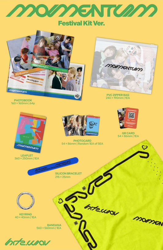 hrtz.wav 하츠웨이브 - 2nd Mini Album [The Second Wave : MOMENTUM] Festival Kit Version