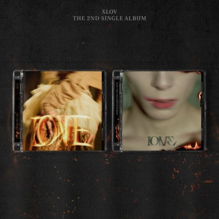 (PRE-ORDER 2025-06-14) XLOV - 2nd Single Album [I ONE] (2 Versions) Random 1ea