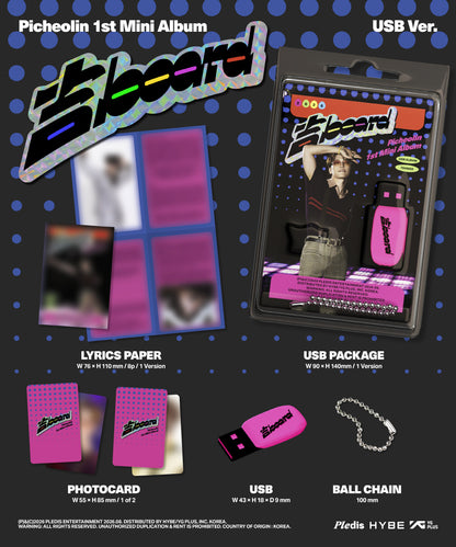 (PRE-ORDER 2026-08-03) Picheolin (Seventeen Dino) - 1st Mini Album [吉BOARD] USB Version