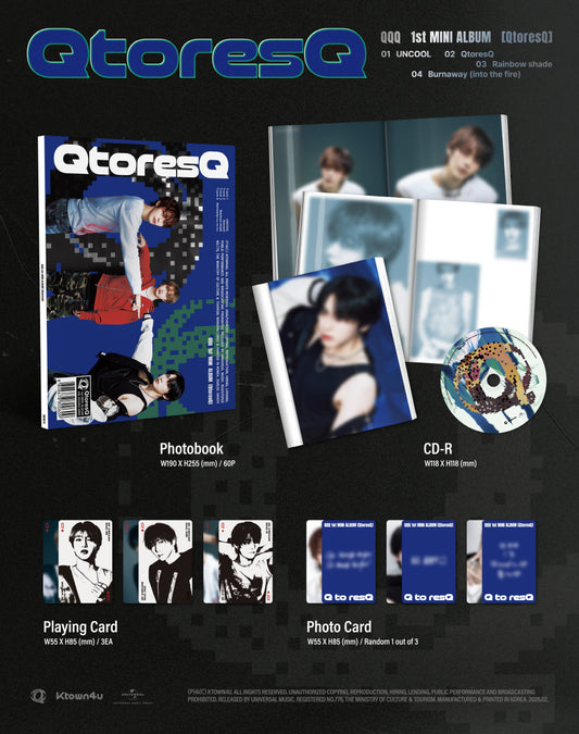 (PRE-ORDER 2026-02-26) QQQ - 5st Mini Album [QtoresQ].