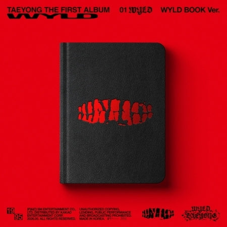 TAEYONG (NCT) - 1st Album [WYLD] WYLD BOOK Version