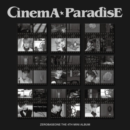 Zerobaseone - 4th Mini Album Cinema Paradise Digipack Version (9 Versions)