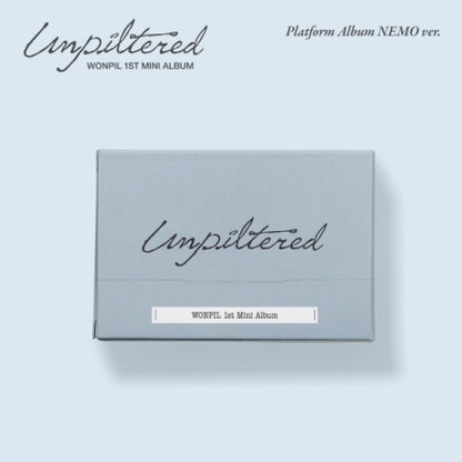 Wonpil (Day6) - 1st Mini Album [Unpiltered] Platform Album NEMO Version