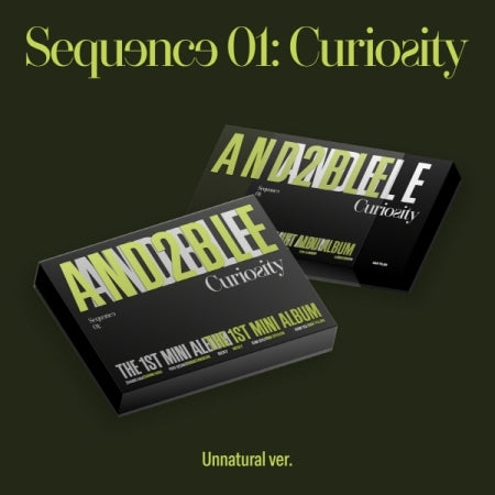 (PRE-ORDER 2026-05-27) AND2BLE (앤더블) - 1st Mini Album [Sequence 01: Curiosity] (3 Versions) Set (POB Included - Pre-order only)