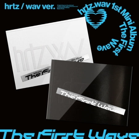 (PRE-ORDER 2026-04-09) hrtz.wav - 1st Mini Album [The First Wave] Standard Version (2 Versions) Random 1ea