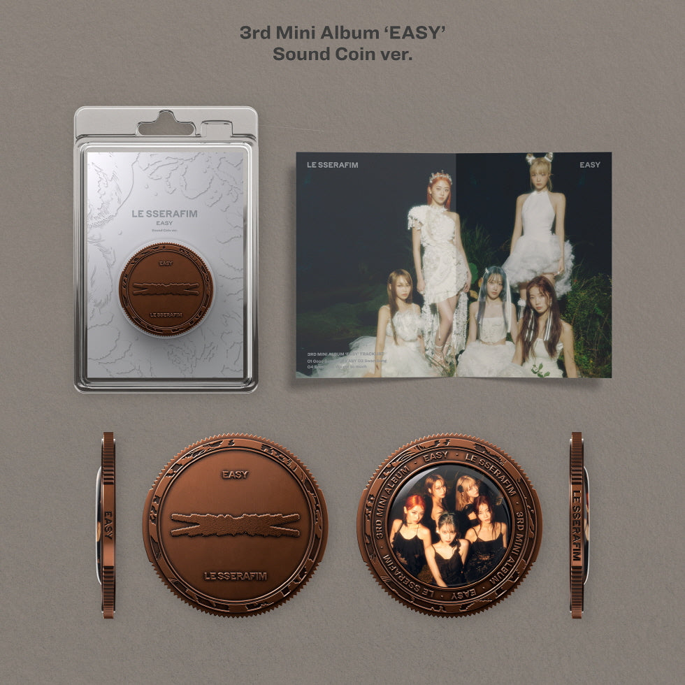 (PRE-ORDER 2026-07-10) LE SSERAFIM - [Sound Coin Version] 6 Versions Set