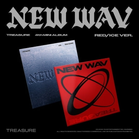 (PRE-ORDER 2026-06-01) TREASURE - 4th Mini Album [NEW WAV] (2 Versions) Random 1ea