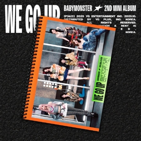 BABYMONSTER - 2nd Mini Album [WE GO UP] (3 Versions).