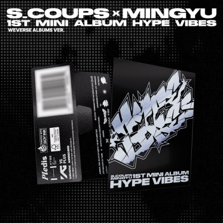 (PRE-ORDER 2025-09-29) S.COUPS x MINGYU (Seventeen) - 1st Mini Album [HYPE VIBES] Weverse Albums Version