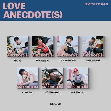 EVNNE - 5th Mini Album [LOVE ANECDOTE(S)] Digipack Version (7 Versions)