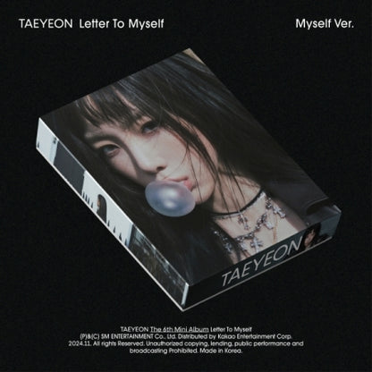Taeyeon - 6th Mini Album Letter to myself (Myself Version - Smart Album).