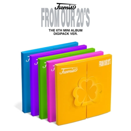 (PRE-ORDER 2025-06-25) Fromis_9 (F9) - 6th Mini Album [From Our 20's] Digipack Version (5 Versions) Random 1ea