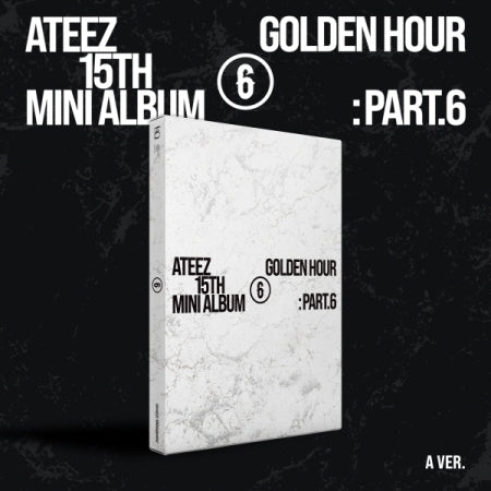 (PRE-ORDER 2026-11-13) ATEEZ - 15th Mini Album [GOLDEN HOUR : Part.6] Standard Version (3 Versions) Random 1ea (🎁POB Included - Pre-order only)