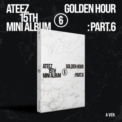 (PRE-ORDER 2026-11-13) ATEEZ - 15th Mini Album [GOLDEN HOUR : Part.6] Standard Version (3 Versions) Random 1ea (🎁POB Included - Pre-order only)
