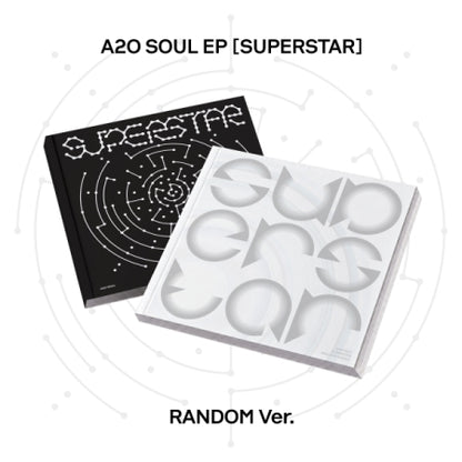 (PRE-ORDER 2026-11-10) A2O SOUL (에이투오 소울) - EP Album [SUPERSTAR] (2 Versions) Random 1ea