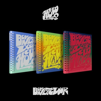 BoyNextDoor - 2nd EP Album HOW? (3 Versions).