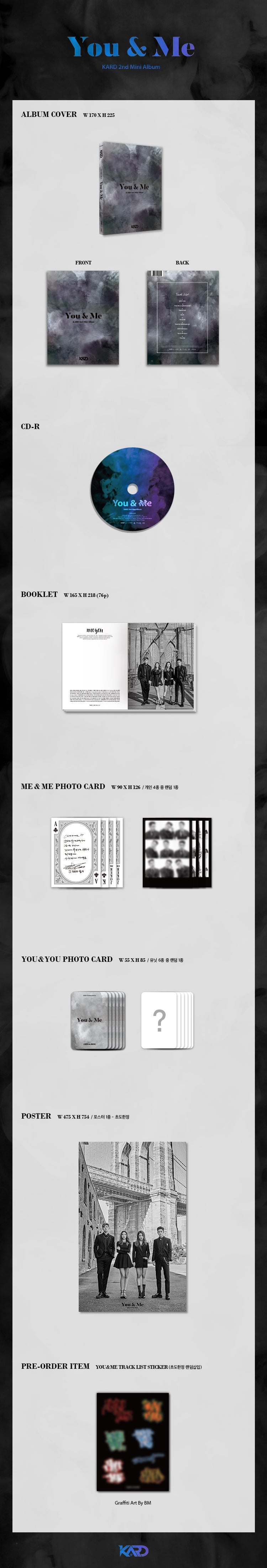 KARD 2nd Mini Album You & Me