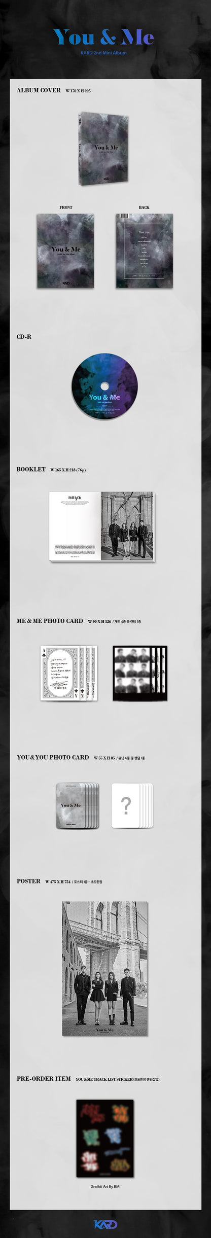 KARD 2nd Mini Album You & Me