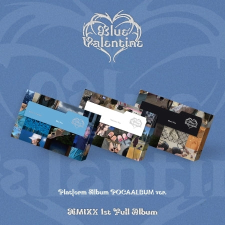 (PRE-ORDER 2025-10-13) NMIXX - 1st Full Album [Blue Valentine] Platform Album POCAALBUM Version (3 Versions) Random 1ea