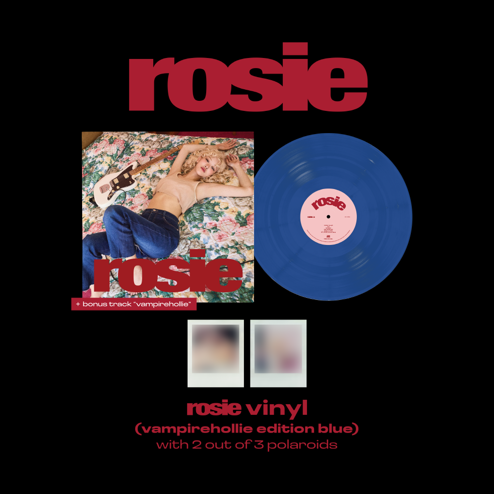 ROSÉ (ROSE BLACKPINK) - 1st Studio Album rosie VINYL LP (4 ROSÉ (ROSE BLACKPINK) - 1st Studio Album rosie VINYL LP (4