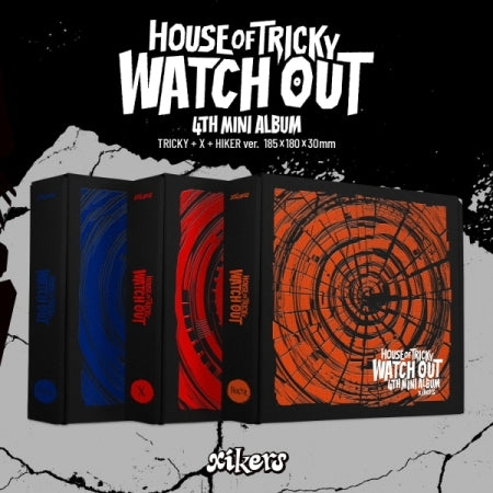 Xikers - 4th Mini Album House of Tricky : Watch out (3 Versions).