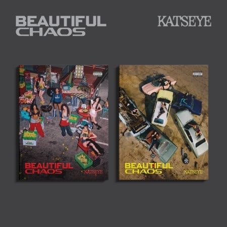 (PRE-ORDER 2025-06-27) KATSEYE - [BEAUTIFUL CHAOS] (2 Versions) Set