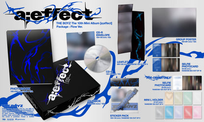 (PRE-ORDER 2025-07-28) THE BOYZ - 10TH Mini Album [a;effect] Flow Version