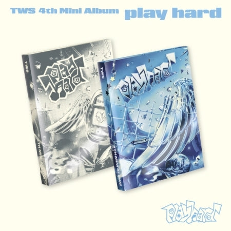 (PRE-ORDER 2025-10-13) TWS - 4th Mini Album [play hard] (2 Versions) Set (POB - Photocard 2ea Included - Pre-order only).