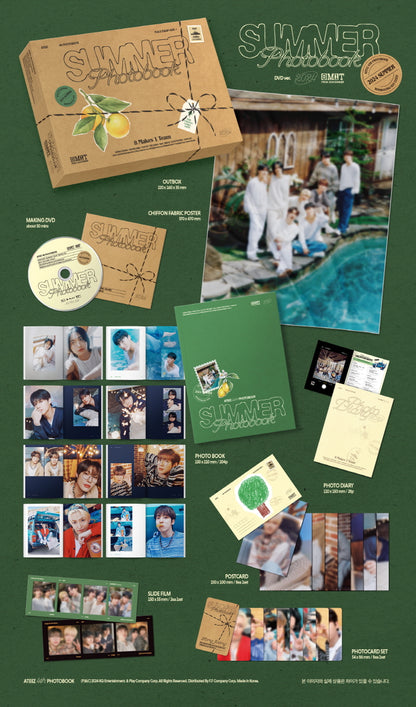 ATEEZ 2024 Summer Photobook DVD Version.