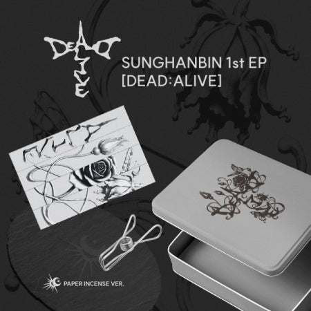 (PRE-ORDER 2026-10-12) SUNGHANBIN 성한빈 - 1st EP Album [DEAD:ALIVE] Paper Incense Version