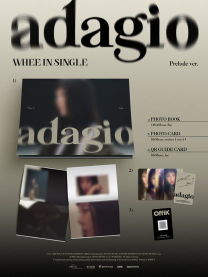 (PRE-ORDER 2026-04-20) WHEE IN (MAMAMOO) - [agadio] (2 Versions).