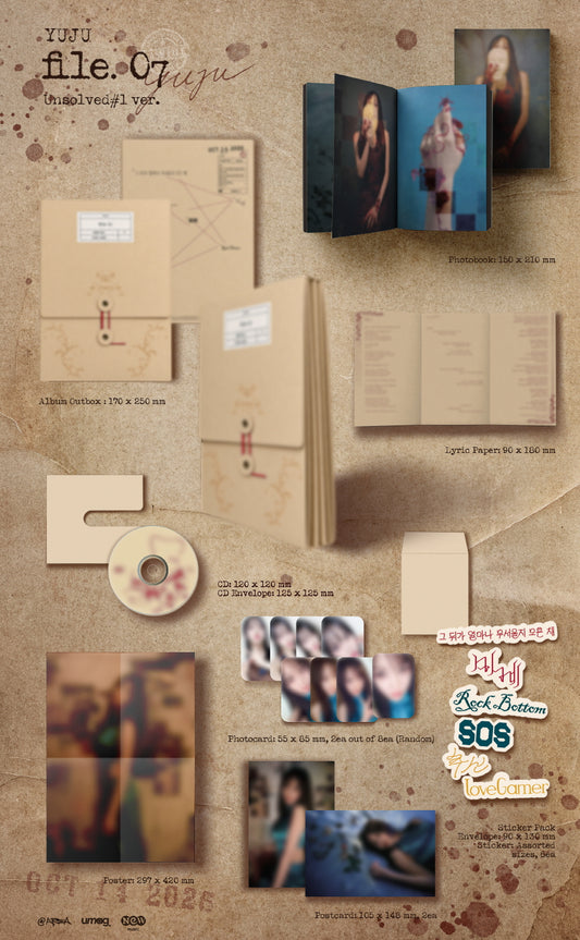 (PRE-ORDER 2026-10-14) YUJU - 4th Mini Album [file. 07] (2 Versions)