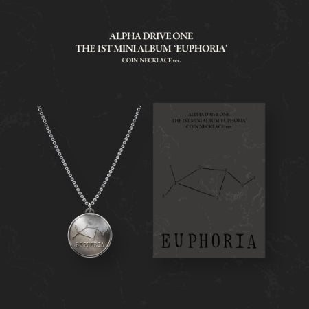 (PRE-ORDER 2026-01-13) ALPHA DRIVE ONE - 1st Mini Album [EUPHORIA] COIN NECKLACE Version (POB Included)