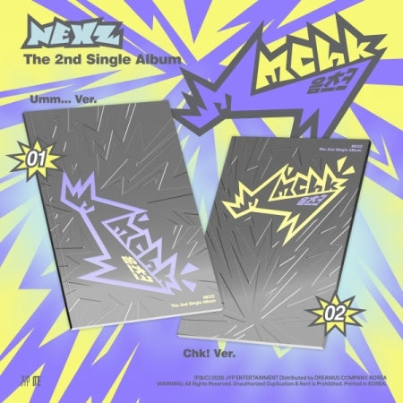 NEXZ - 2rd Single Album [Mmchk 음츠크] Standard Version (2 Versions)