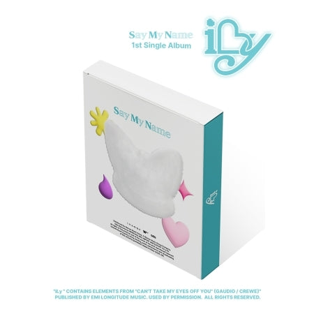 (PRE-ORDER 2025-08-01) SAY MY NAME - 1st Single Album [iLy] Holder Version