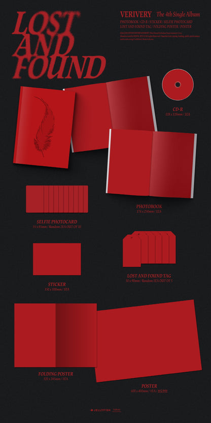 (PRE-ORDER 2025-12-02) VERIVERY - 4th Single Album [Lost and Found] Photobook Version