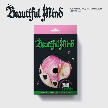 Xdinary Heroes - 6th Mini Album [Beautiful Mind] Limited Version.