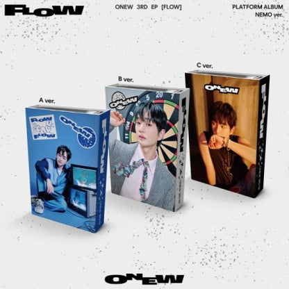 Onew (SHINee) 3rd Mini Album Flow Nemo Version (3 Versions).