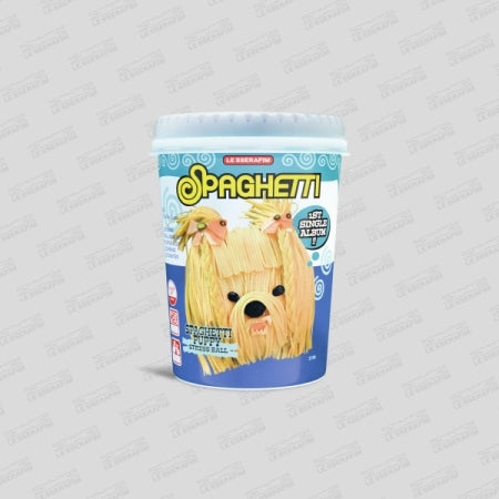 (PRE-ORDER 2025-10-24) LE SSERAFIM - 1st Single Album [SPAGHETTI] Stress Ball Version.