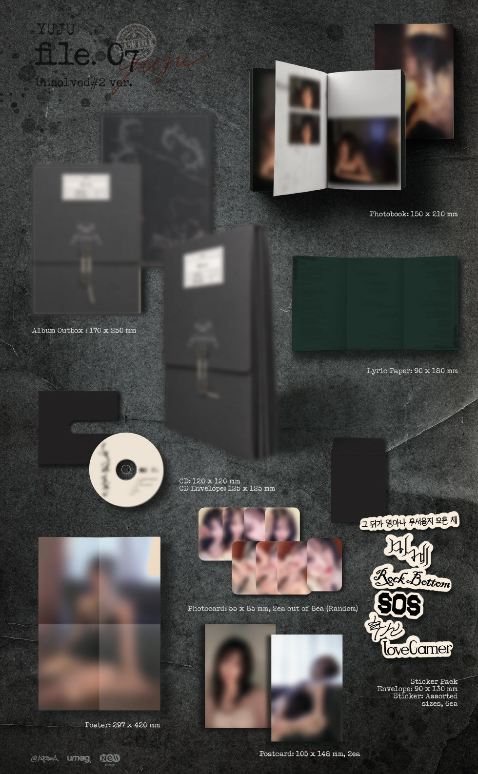 (PRE-ORDER 2026-10-14) YUJU - 4th Mini Album [file. 07] (2 Versions)