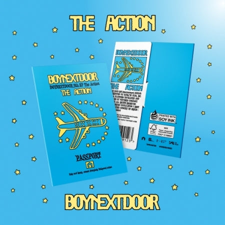 BOYNEXTDOOR - 5th EP Album [The Action] Weverse Albums Version.