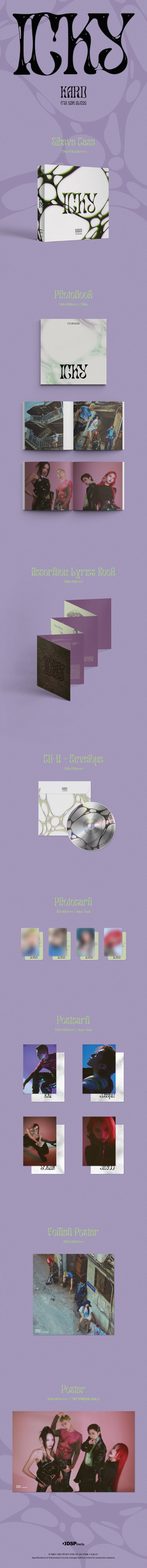 KARD 6th Mini Album ICKY Special Version