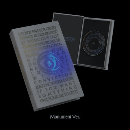 Key (SHINee) - 3rd Full Album [HUNTER] Monument Version (Package A Version).