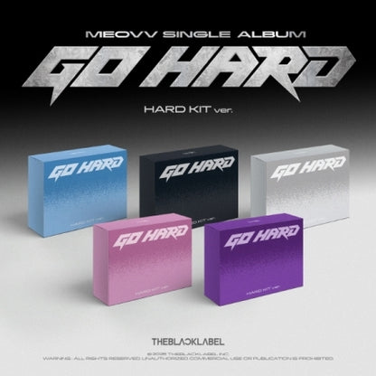 (PRE-ORDER 2026-10-12) MEOVV - Single Album [GO HARD] HARD KIT Version (5 Versions) Random 1ea (🎁POB Included - Pre-order only)