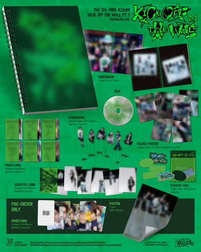 (PRE-ORDER 2026-10-06) KickFlip - 5th Mini Album [KICK OFF THE WALL PT.1] Photobook Version