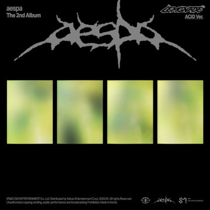 (PRE-ORDER 2026-05-29) aespa - 2nd Album [LEMONADE] ACID Version (4 Versions) Random 1ea (POB Included - Pre Order only)
